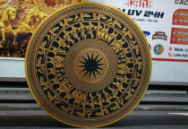  IN UV TRÊN ALU VÀNG BÓNG