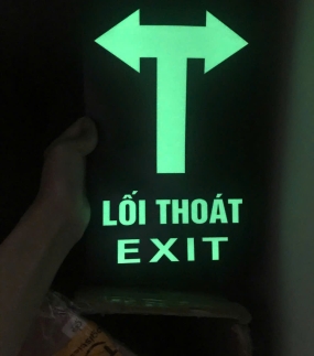 IN LỐI THOÁT HIỂM DẠ  QUANG