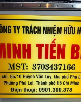 In Mica bảng công ty | In Mica bảng công ty Bình Dương