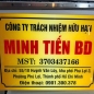 In Mica bảng công ty | In Mica bảng công ty Bình Dương