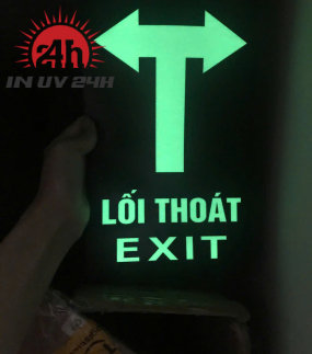 IN LỐI THOÁT HIỂM DẠ  QUANG