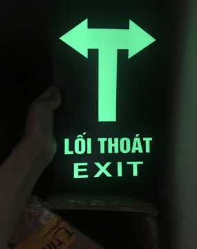 IN LỐI THOÁT HIỂM DẠ  QUANG