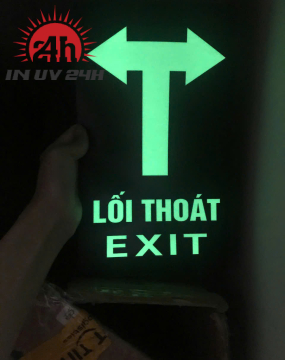 IN LỐI THOÁT HIỂM DẠ  QUANG
